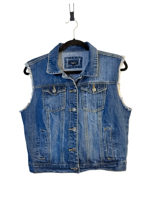 Rue21 Jackets & Blazers - Rue21 Dark Blue Denim Shirt Jacket